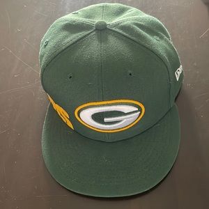 NWOT New Era Green Bay Packers Fitted hat